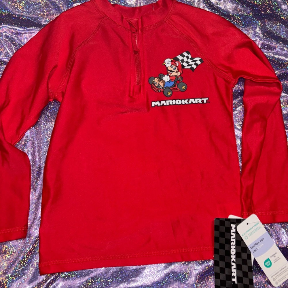 Mario Kart Swim Shirt